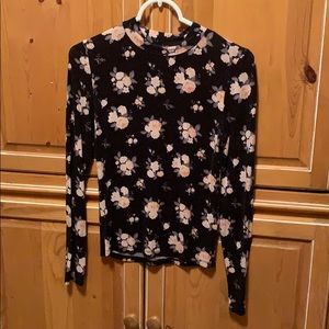 Floral long sleeve